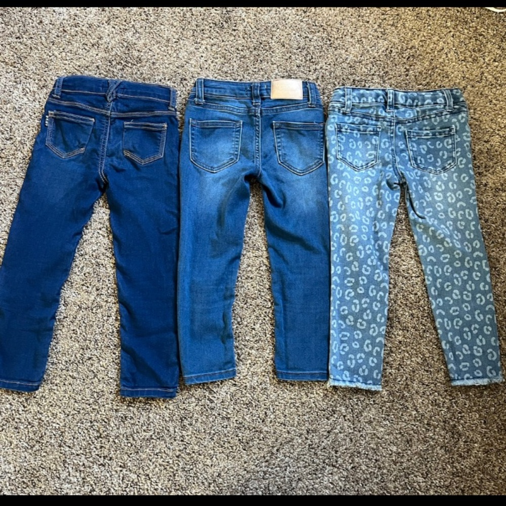 Girls denim jeans lot